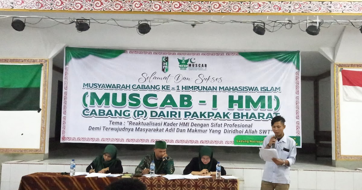 HMI pemkot pangka jene Gelar Musyawarah Cabang
